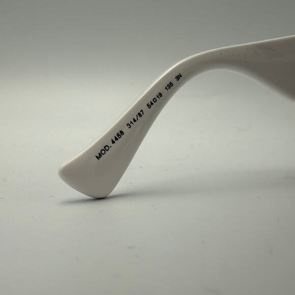 NIB Versace Medusa Sunglasses White Frame Gray Lenses - Picture 6 of 7